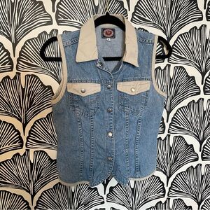 Vintage Paris Blues Denim Tank Top